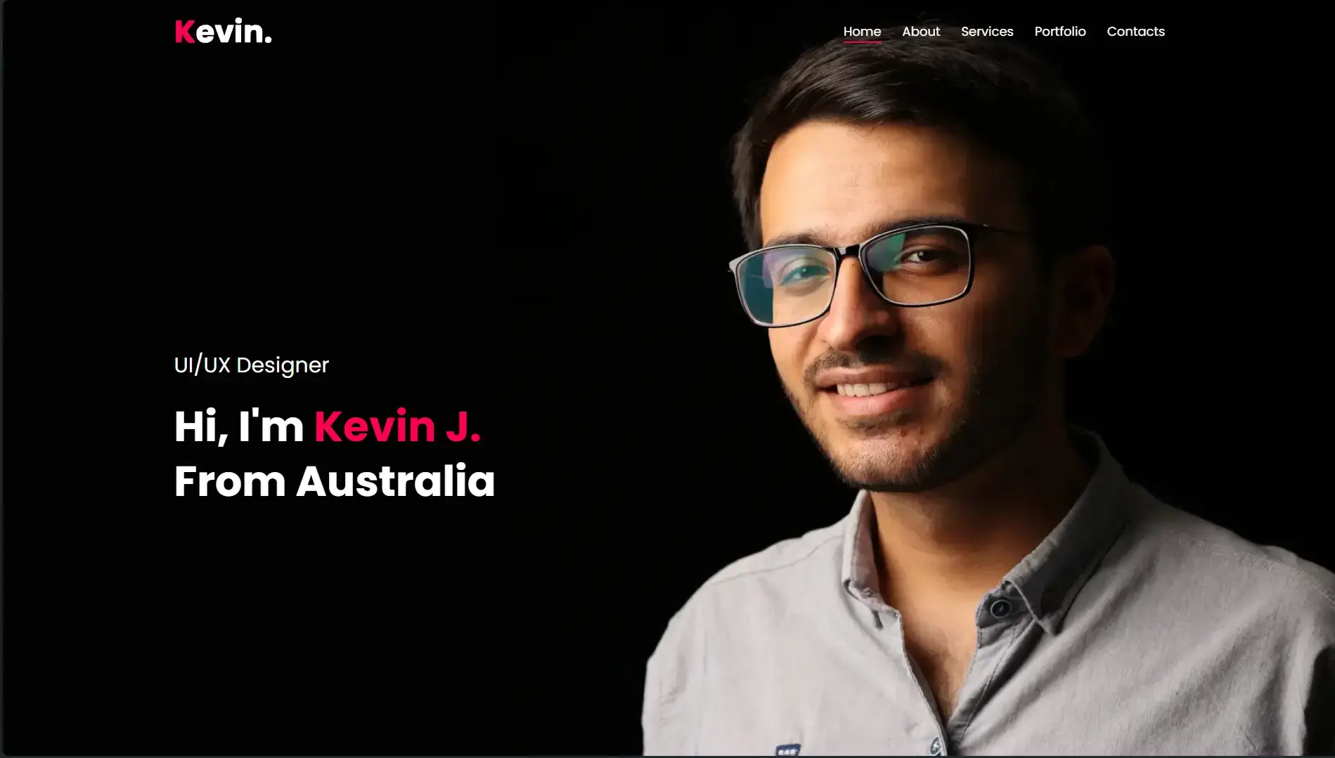 project UX/UI developer portfilio
